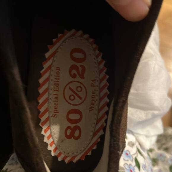 80%20 Moccasin Platform Wedges Sz. 6.5 - Picture 6 of 7